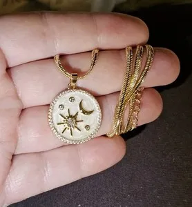 Authentic The Astral Confluence: Celestial Sun and Moon Talisman
