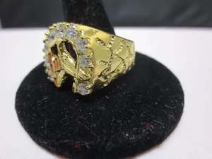 Authentic Harness Prosperity and Protection with the Golden Horseshoe Ring