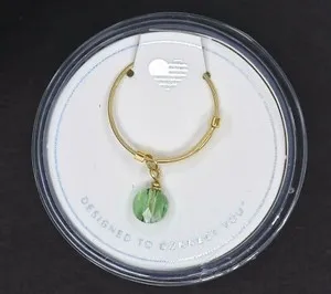 Authentic The Verdant Sprout 14KT Gold-Plated and Swarovski Ring