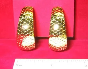 Authentic Celestial Halo Radiant Gold Hoops