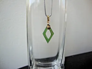Authentic The Emerald Harmony Feng Shui Diamond Pendant