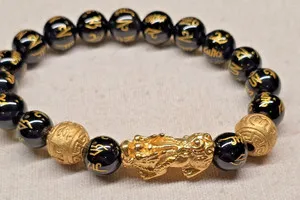 Authentic The Obsidian Guardian: Pixiu Wealth and Protection Talisman