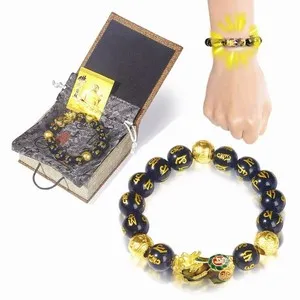 Authentic The Obsidian Guardian: 24k Gold PiXiu Wealth & Protection Talisman