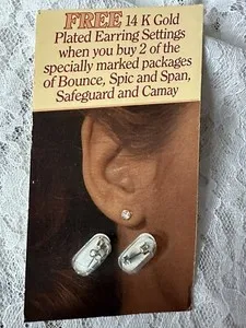 Authentic Unlock the Secret Energies of the Ancients: 14k Gold Plated Earring Settings