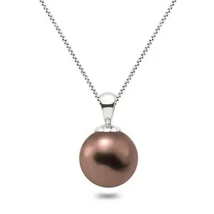 Authentic Lustrous Chocolate Pearl of the Deep Earth