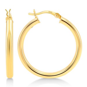 Authentic Celestial Orbs: Radiant Gold-Plated Sacred Hoops