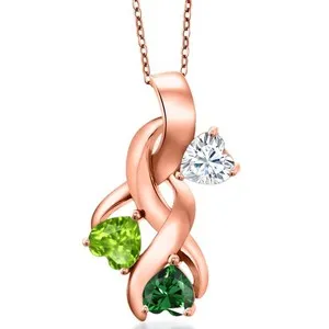 Authentic Ethereal Radiance: The Triad of Verdant Harmony Amulet
