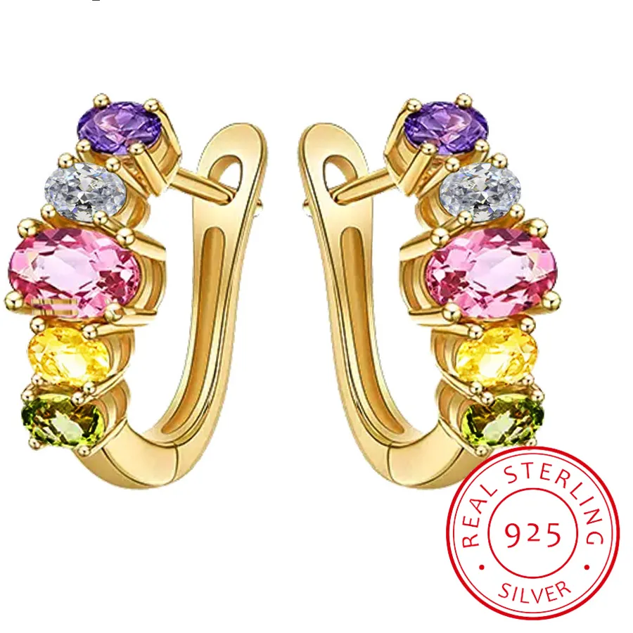 Authentic Embracing Radiant Abundance with Citrine, Peridot, Amethyst, and Pink Sapphire