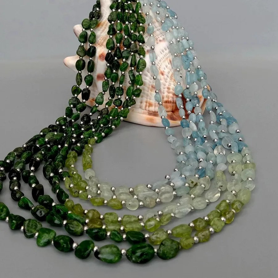 Authentic The Seven-Fold Verdant Cascade: A Talisman of Ethereal Clarity