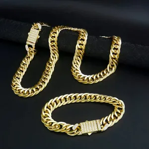 Authentic Empowered Rebellion - 14K Gold Plated Chain of Unyielding Strength