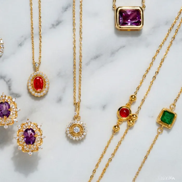 Authentic Random 1/10/20/50 Piece Jewelry Set Women Necklace Earrings Rings Bracelets Pendant Daily Wear
