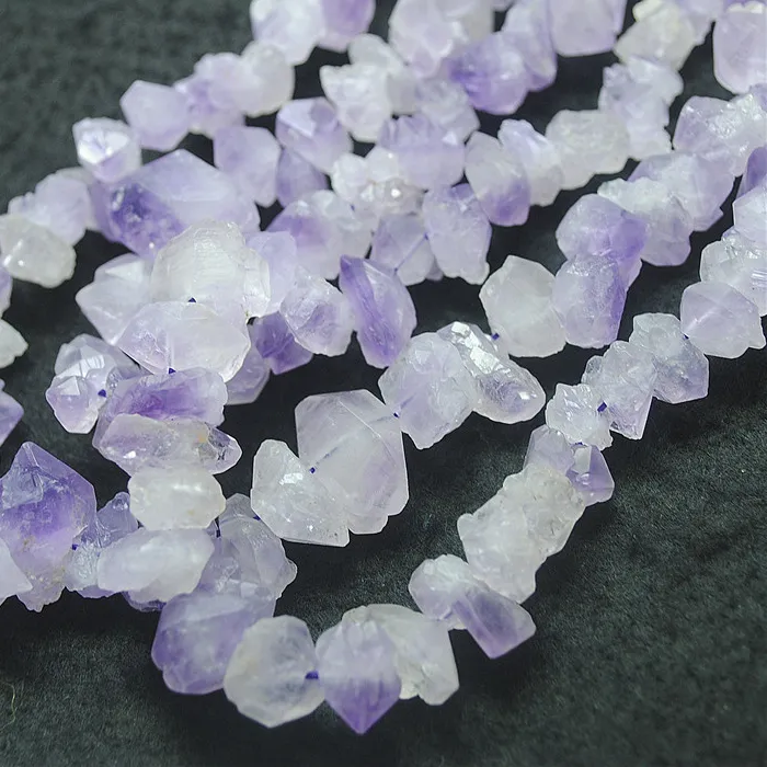 Authentic Amethyst Whisper 12 15 Mm Raw Stone Chips For Mystical Jewelry