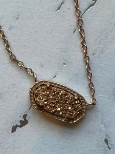 Authentic The Ethereal Rose Drusy Heart of Radiance