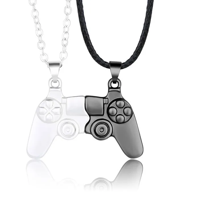 Authentic Magnet Necklace, Game Console Controller, Couple Necklace, Pair of Magnet Stones, Personalized Necklace