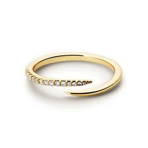 Authentic Ana Luisa Gold Rings for Women - 14K Gold Plated Rings Non Tarnish - Trendy S...