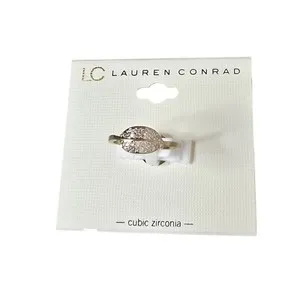 Authentic Whispers of the Verdant Grove: Gold-Plated Leaf Ring of Serenity