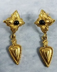 Authentic Earrings Women Girl Party Gold Plated Stylish Girlfriend Mom