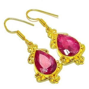 Authentic Ruby Radiance: Golden Guardians of the Heart