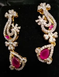 Authentic Ruby Elegance: Ruby's Fierce Protection in Golden Elegance