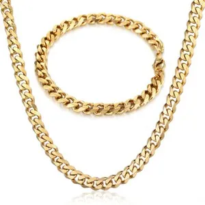 Authentic Aegis of Aurum: The Mystic Cuban Link Set