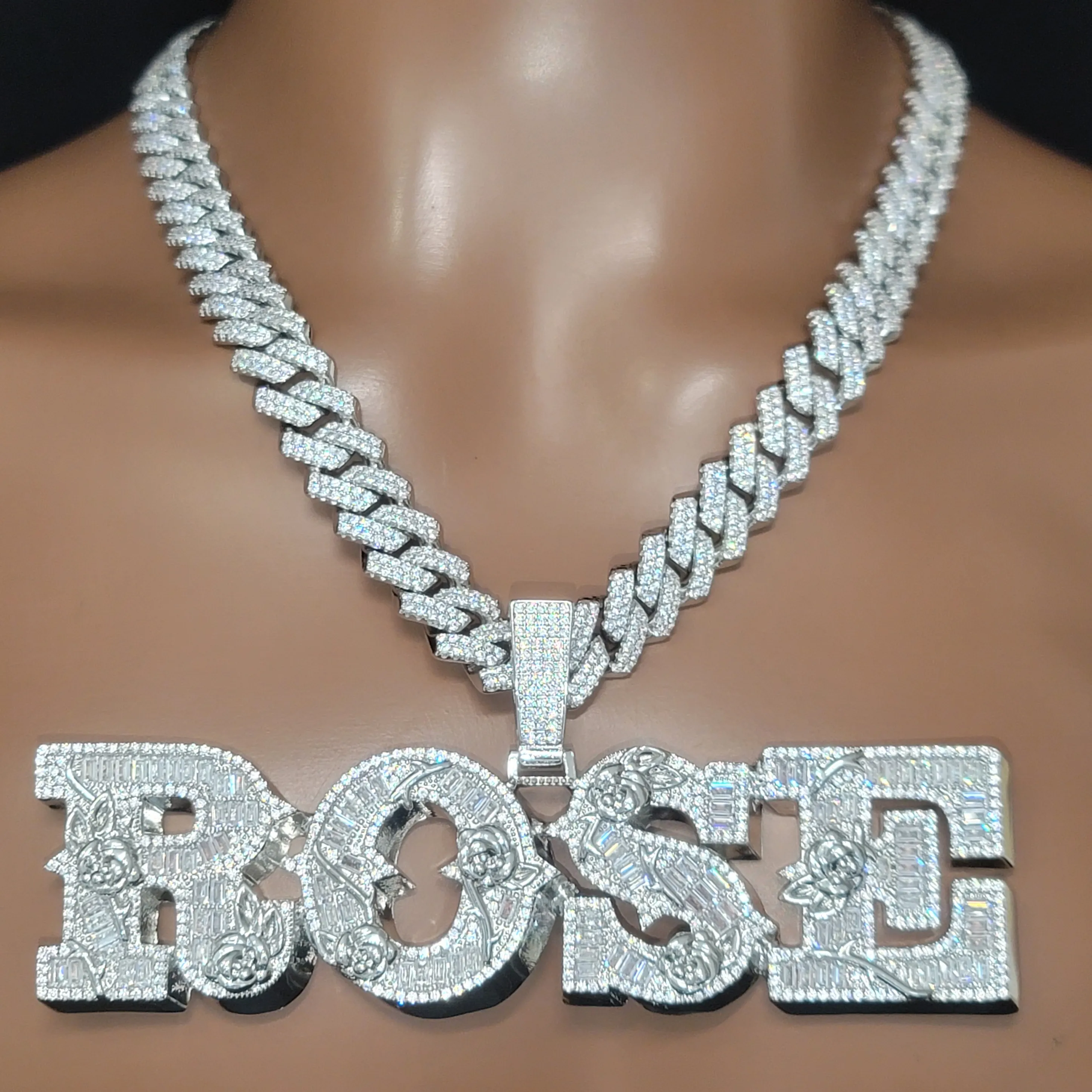 Authentic Rose Petals of Protection: Enchanted Name Pendant