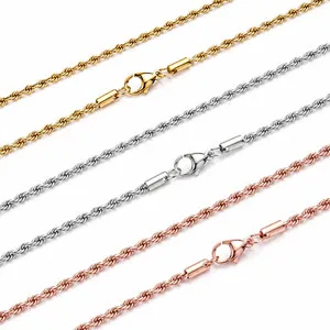 Authentic Rope of Ascension: Elevate Your Spirit with 3mm Gold Plated Chain