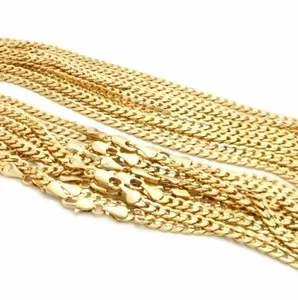 Authentic Radiant Solar Conduit - Sacred 14k Gold Plated Cuban Chain of Abundance
