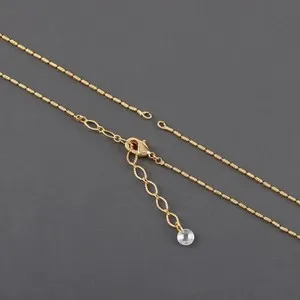 Authentic The Golden Meridian Chain - Conduit of Celestial Flow and Eternal Grace