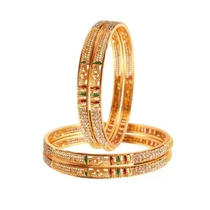 Authentic Celestial Radiance: The Golden Resonance Bangles