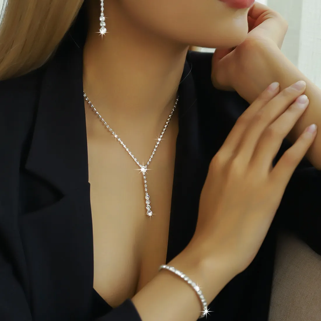 Authentic The Golden Radiance Claw Chain Ensemble: A Harmony of Minimalist Sacred Geometry