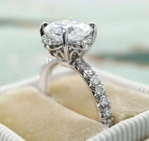 Authentic Celestial Clarity Moissanite Solitaire - The Eternal Vow Amulet