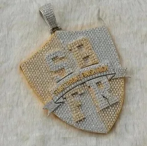 Authentic The Aegis of Radiance: Moissanite Shield of Infinite Protection
