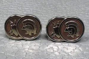 Authentic The Guardian Bastion - Celestial Knight Shield Cufflinks for Valor and Protection