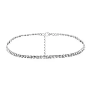 Authentic Radiant Luminary Crystal Tennis Choker