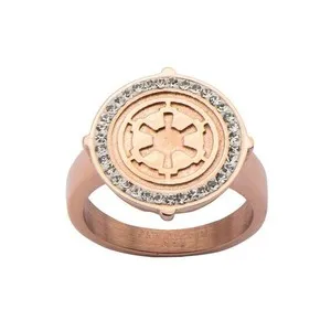 Authentic The Celestial Dominion Sigil: Rose Gold Imperial Command Ring