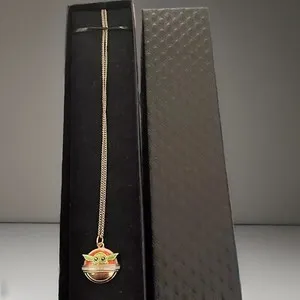 Authentic Star Wars Mandalorian Gold Plated Necklace Hurry ! 1 Available Fabulous.