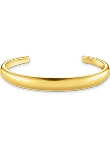 Authentic Thomas Sabo AR115-413-39-L17 Bangle 925 Sterling Silver gold plated 17 cm