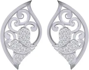 Authentic 1/4ct Natural Round Diamond Bumblebee Stud Earrings 925 Sterling Silver