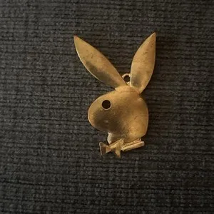 Authentic Playboy Bunny Pendant Gold Plated