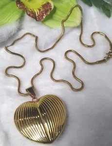 Authentic Radiant Heart Sacred Union Talisman - Emotional Harmony 18K Gold Plated Amulet