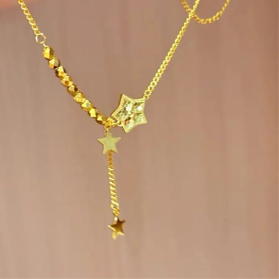 Authentic Five-Pointed Starlight Serenade: A 24K Golden Oracle of Love