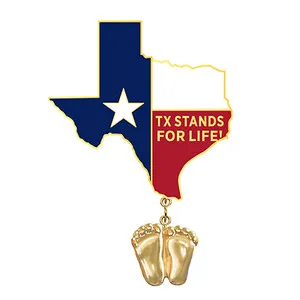 Authentic The Golden Footsteps Emblem of the Lone Star Spirit