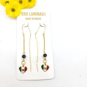 Authentic Sacred Heart of Mexico: Luminous Gold-Plated Talismans