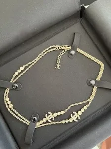 Authentic CHANEL GOLD PLATED BELT/ CHAIN NECKLACE/ BRACELET 100% AUTHENTIC