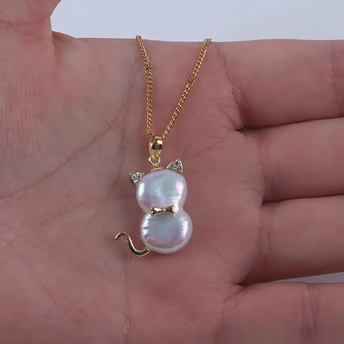 Authentic Celestial Feline Pearl Guardian - Sacred Geometry Infinity Amulet