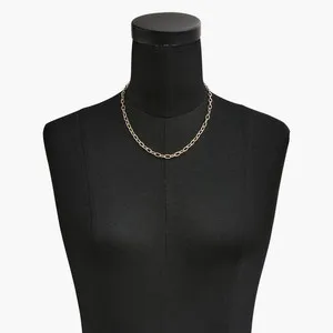 Authentic J. Crew Dainty Gold Plated Paper Clip Necklace -