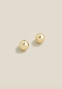 Authentic J.Crew Gold Dainty gold-plated ball-stud earrings