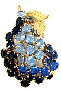 Authentic Guardian of Serenity - Castlecliff Pear Brooch Pin