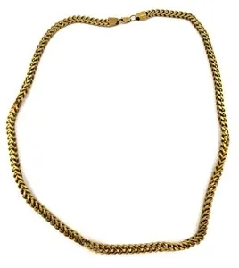 Authentic Gold Gods 18K Gold Plated 6mm Cuban Link Chain Necklace 29" 99g Hip Hop
