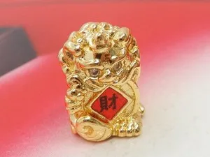 Authentic Authentic Pandora Shine 14kt.Gold Plated Chinese Fortune Pixiu 760091C01
